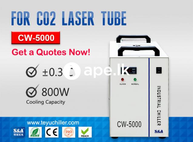 CW5000 Water Chiller for CO2 Laser Cutting Machine